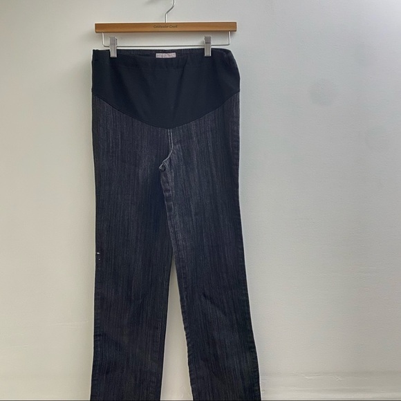 Mily Maternity Dark wash supportive belly jeans NWOT - Picture 2 of 7